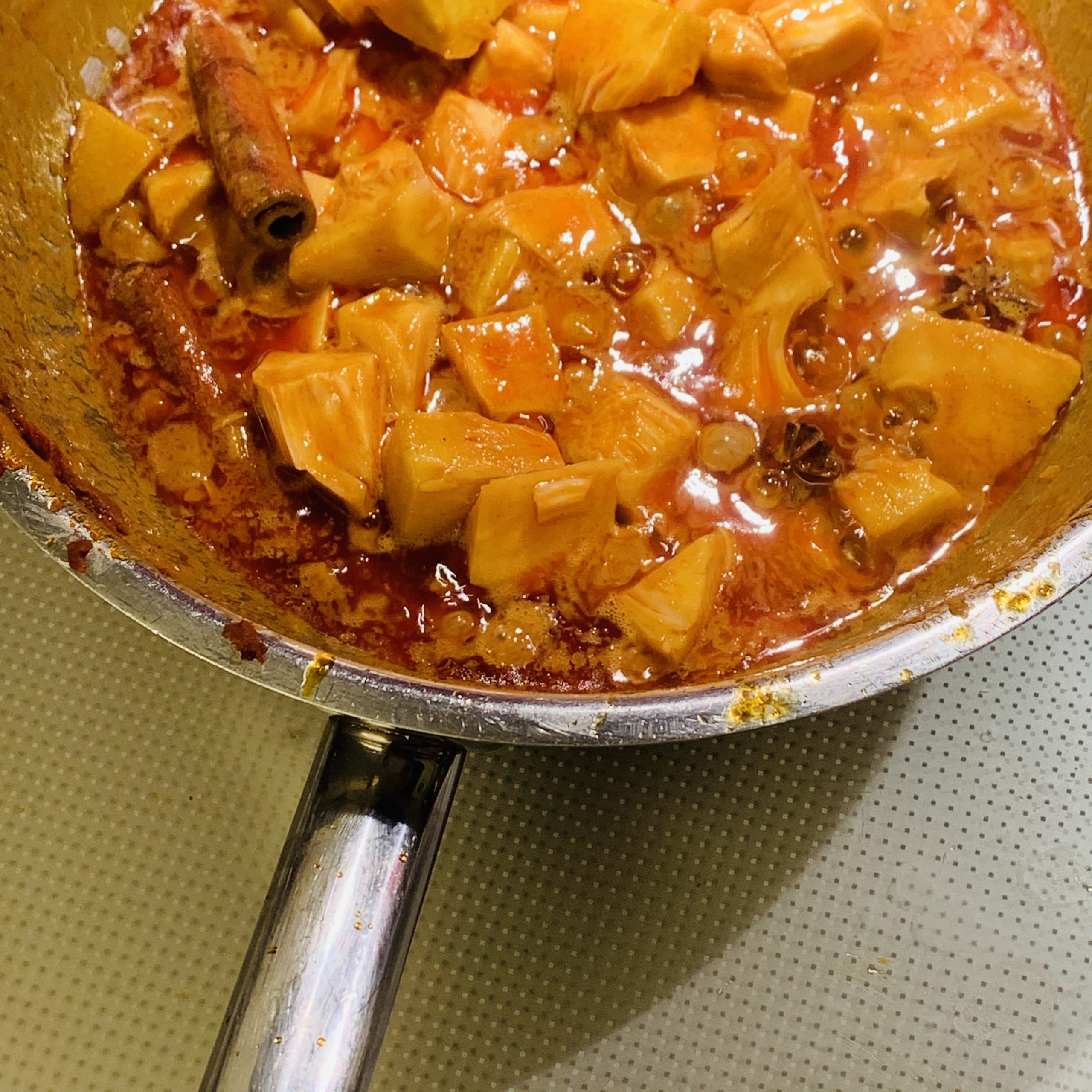 Massaman-Curry mit Jackfriuit vegan