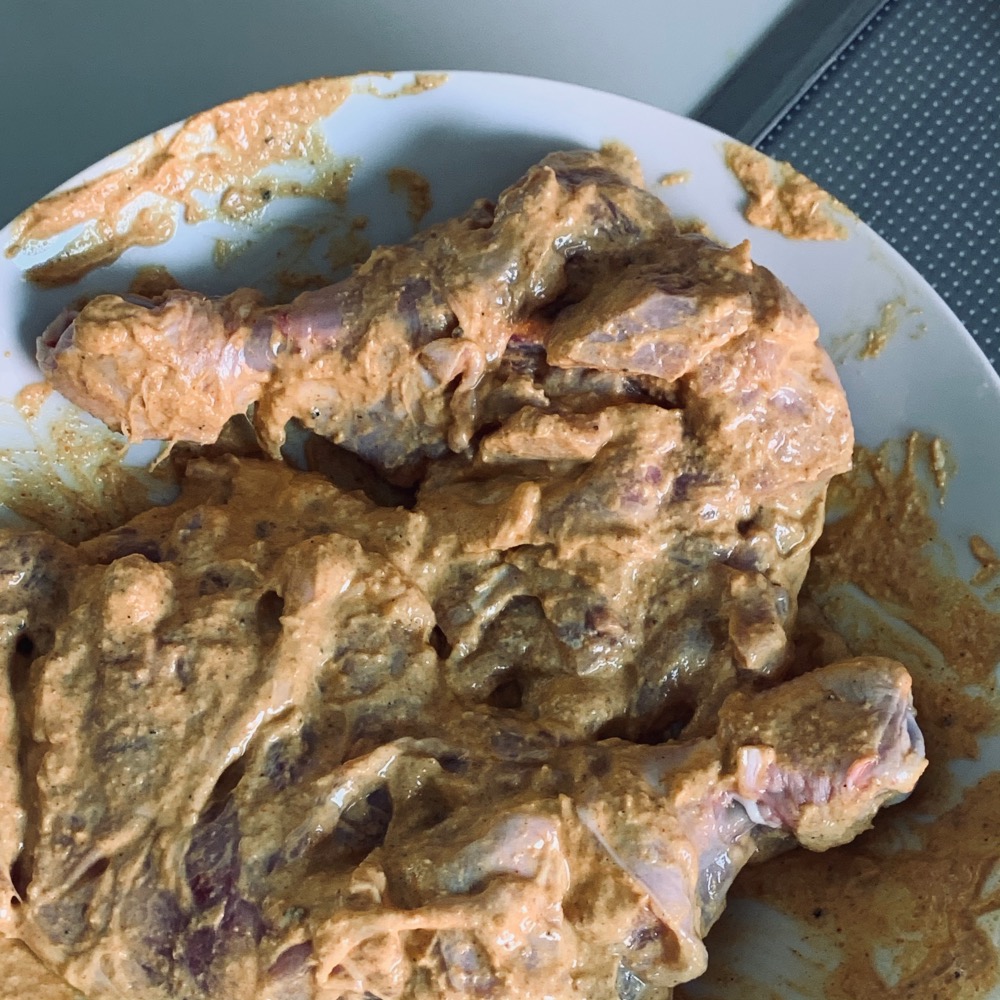 Tandoori Hühnchen aus dem Ofen