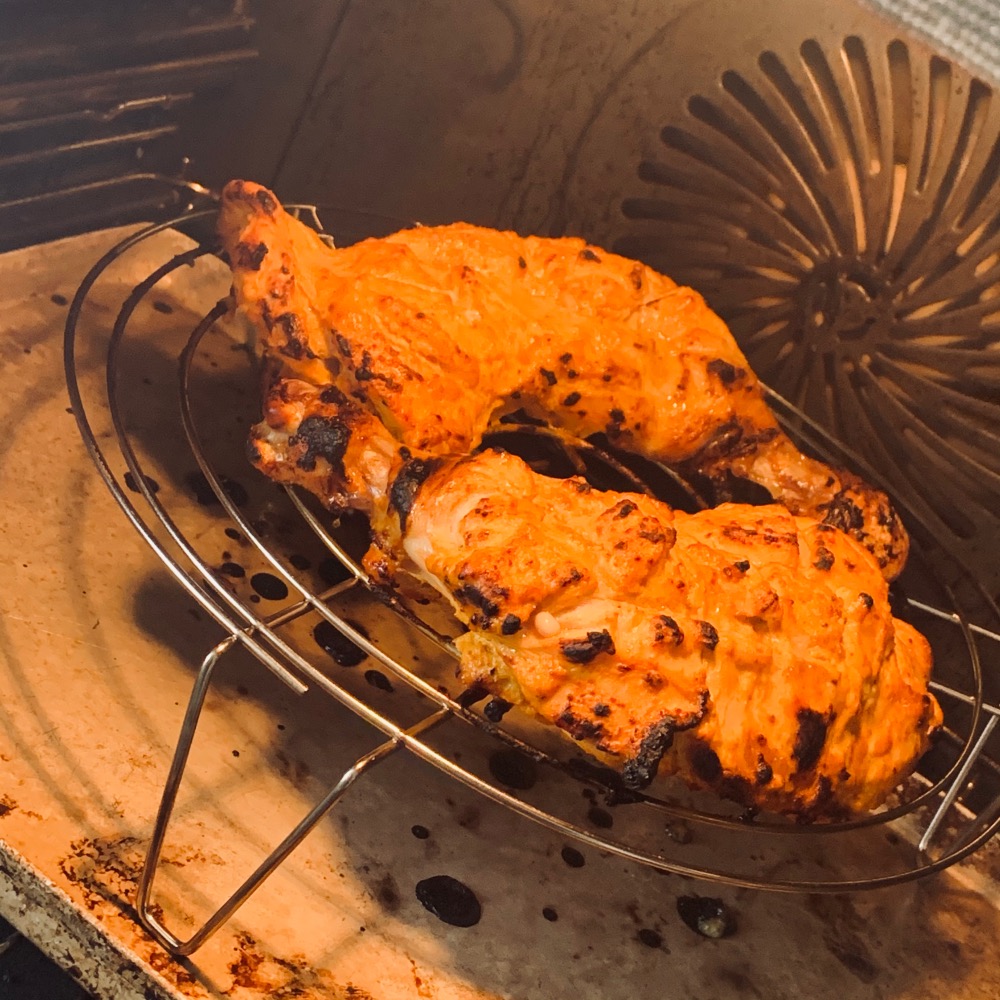 Tandoori Hühnchen aus dem Ofen