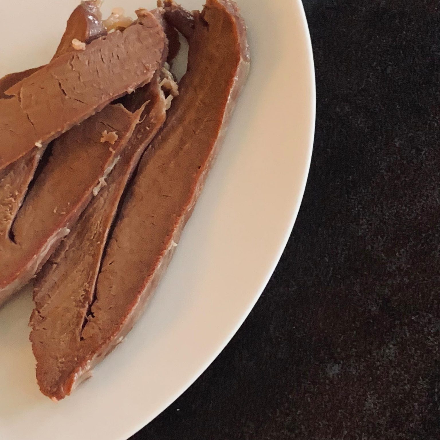 Rinderherz sous vide