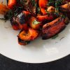 Karotten und Paprika vom Grill