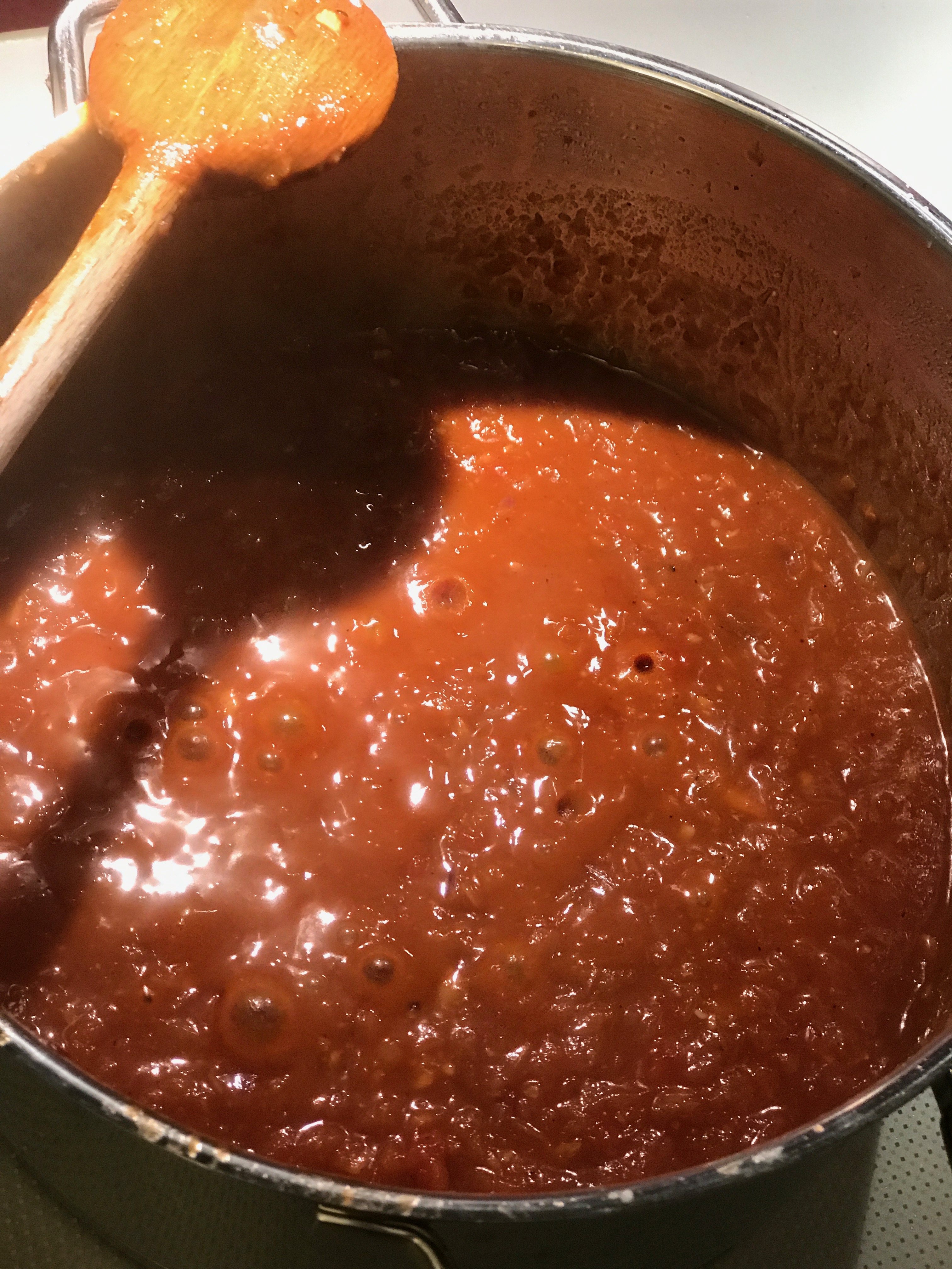 Barbecue-Sauce oder BBQ-Sauce nach Ferran Adria